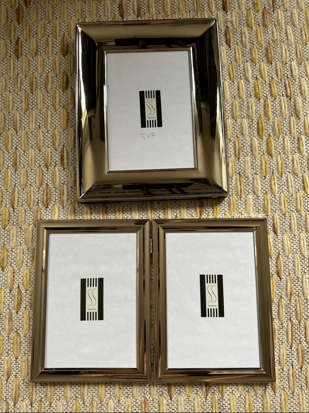 The Silver Shop Silver Plate 5x7 Picture Frames